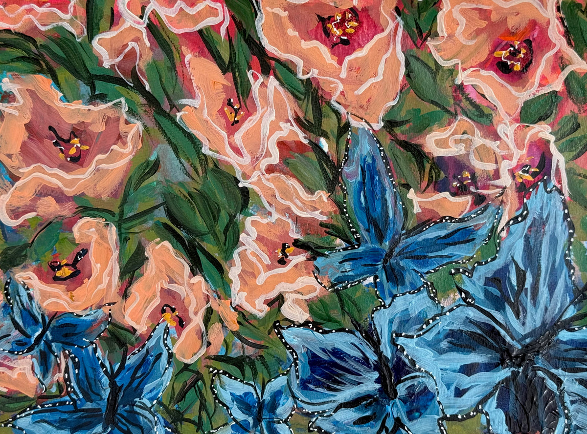 Flowers and Butterflies