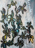 Flowers on Gray