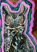 Owl in Pink